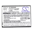 Gigaset V30145-K1310-X469 helyettesítő mobiltelefon akkumulátor (Li-Polymer, 3.7V, 1600mAh / 5.92Wh) - Utángyártott