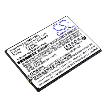   Gigaset V30145-K1310-X471 helyettesítő mobiltelefon akkumulátor (Li-ion, 3.8V, 2800mAh / 10.64Wh) - Utángyártott