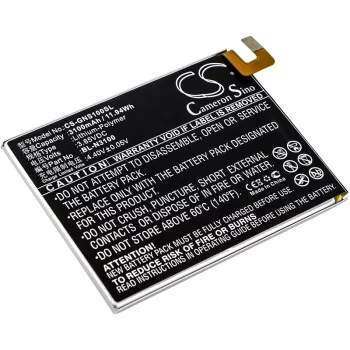   GIONEE BL-N3100 helyettesítő mobiltelefon akkumulátor (Li-Polymer, 3.85V, 3100mAh / 11.94Wh) - Utángyártott