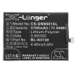 GIONEE BL-N3130 helyettesítő mobiltelefon akkumulátor (Li-Polymer, 3.85V, 3100mAh / 11.94Wh) - Utángyártott