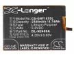 GIONEE BL-N2400A helyettesítő mobiltelefon akkumulátor (Li-Polymer, 3.8V, 2300mAh / 8.74Wh) - Utángyártott