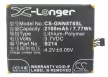 GIONEE S214 helyettesítő mobiltelefon akkumulátor (Li-Polymer, 3.7V, 2100mAh / 7.77Wh) - Utángyártott