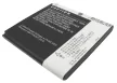 GIONEE BL-G015 helyettesítő mobiltelefon akkumulátor (Li-ion, 3.7V, 1550mAh / 5.74Wh) - Utángyártott