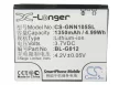 GIONEE BL-G012 helyettesítő mobiltelefon akkumulátor (Li-ion, 3.7V, 1350mAh / 4.99Wh) - Utángyártott