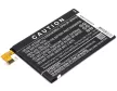 HTC BN07100 helyettesítő mobiltelefon akkumulátor (Li-Polymer, 3.7V, 2300mAh / 8.51Wh) - Utángyártott