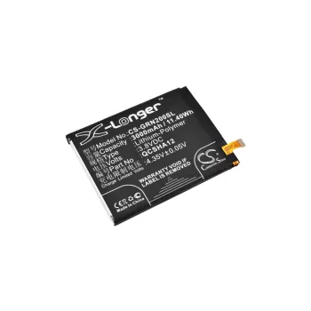   Green Orange QCSHA12 helyettesítő mobiltelefon akkumulátor (Li-Polymer, 3.8V, 3000mAh / 11.40Wh) - Utángyártott