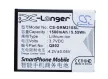 Green Orange Q802 helyettesítő mobiltelefon akkumulátor (Li-ion, 3.7V, 1500mAh / 5.55Wh) - Utángyártott
