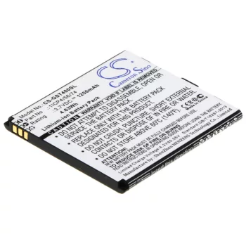   Gsmart 1ICP4/56/74 helyettesítő mobiltelefon akkumulátor (Li-ion, 3.7V, 1250mAh / 4.63Wh) - Utángyártott