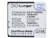 K-Touch TBW5931 helyettesítő mobiltelefon akkumulátor (Li-ion, 3.7V, 1600mAh / 5.92Wh) - Utángyártott