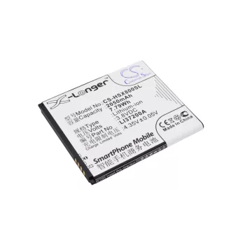   Hisense LI37200A helyettesítő mobiltelefon akkumulátor (Li-Polymer, 3.8V, 2050mAh / 7.79Wh) - Utángyártott