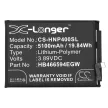 Honor HB466594EGW helyettesítő mobiltelefon akkumulátor (Li-Polymer, 3.89V, 5100mAh / 19.84Wh) - Utángyártott