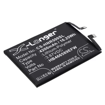   Honor HB466589EFW helyettesítő mobiltelefon akkumulátor (Li-Polymer, 3.87V, 4200mAh / 16.25Wh) - Utángyártott