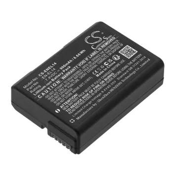   Nikon EN-EL14 helyettesítő akkumulátor (Li-ion, 7.4V, 900mAh / 6.66Wh) - Utángyártott