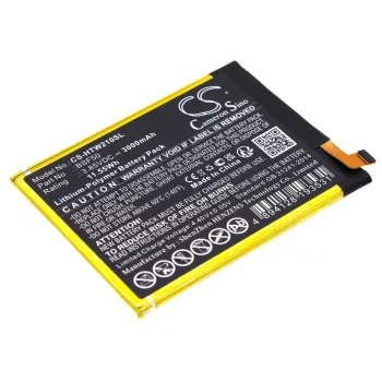   HTC BSF50 helyettesítő mobiltelefon akkumulátor (Li-Polymer, 3.85V, 3000mAh / 11.55Wh) - Utángyártott