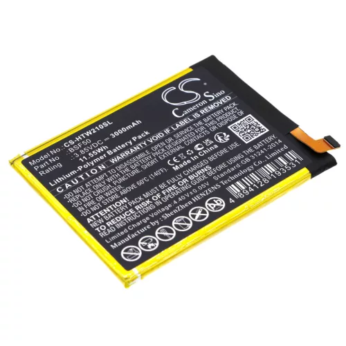HTC BSF50 helyettesítő mobiltelefon akkumulátor (Li-Polymer, 3.85V, 3000mAh / 11.55Wh) - Utángyártott