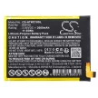HTC BSF50 helyettesítő mobiltelefon akkumulátor (Li-Polymer, 3.85V, 3000mAh / 11.55Wh) - Utángyártott