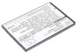 HTC BTR6410B helyettesítő mobiltelefon akkumulátor (Li-ion, 3.7V, 1300mAh / 4.81Wh) - Utángyártott