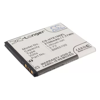   HTC BM65100 helyettesítő mobiltelefon akkumulátor (Li-ion, 3.7V, 2100mAh / 7.77Wh) - Utángyártott