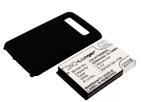 HTC 35H00134-17M helyettesítő mobiltelefon akkumulátor (Li-ion, 3.7V, 2200mAh / 8.14Wh) - Utángyártott
