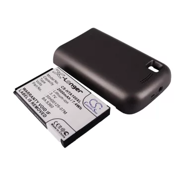  HTC BA S360, TOPA160 helyettesítő mobiltelefon akkumulátor (Li-ion, 3.7V, 2000mAh / 7.4Wh) - Utángyártott