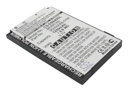 HTC BERR160 helyettesítő mobiltelefon akkumulátor (Li-Polymer, 3.7V, 1250mAh / 4.63Wh) - Utángyártott