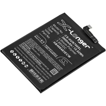   Huawei HB466483ECW helyettesítő mobiltelefon akkumulátor (Li-Polymer, 3.85V, 3900mAh / 15.02Wh) - Utángyártott
