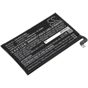   Huawei HB555591EEW helyettesítő mobiltelefon akkumulátor (Li-Polymer, 3.85V, 4300mAh / 16.56Wh) - Utángyártott