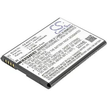   Huawei HB4W1H helyettesítő mobiltelefon akkumulátor (Li-ion, 3.7V, 1300mAh / 4.81Wh) - Utángyártott
