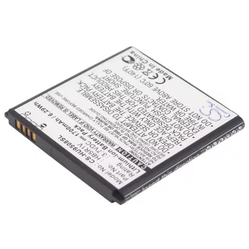   Huawei HB5R1V helyettesítő mobiltelefon akkumulátor (Li-ion, 3.7V, 1700mAh / 6.29Wh) - Utángyártott