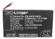 Huawei HB4269B6EAW helyettesítő mobiltelefon akkumulátor (Li-Polymer, 3.7V, 4100mAh / 15.17Wh) - Utángyártott