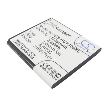   Huawei HB5V1HV helyettesítő mobiltelefon akkumulátor (Li-ion, 3.8V, 1750mAh / 6.65Wh) - Utángyártott