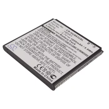   Huawei HB5R1, HB5R1H helyettesítő mobiltelefon akkumulátor (Li-ion, 3.7V, 1600mAh) - Utángyártott