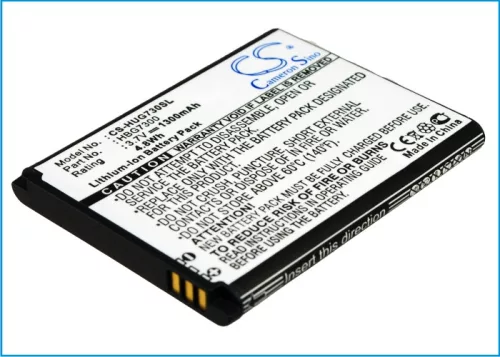 Huawei HBG7300 helyettesítő mobiltelefon akkumulátor (Li-ion, 3.7V, 1300mAh / 4.81Wh) - Utángyártott