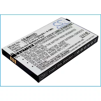   i-mate XWD051087 helyettesítő mobiltelefon akkumulátor (Li-ion, 3.7V, 1100mAh / 4.10Wh) - Utángyártott