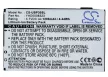 I-Mate P30 készülékhez mobiltelefon akkumulátor (Li-ion, 3.7V, 1200mAh / 4.44Wh) - Utángyártott