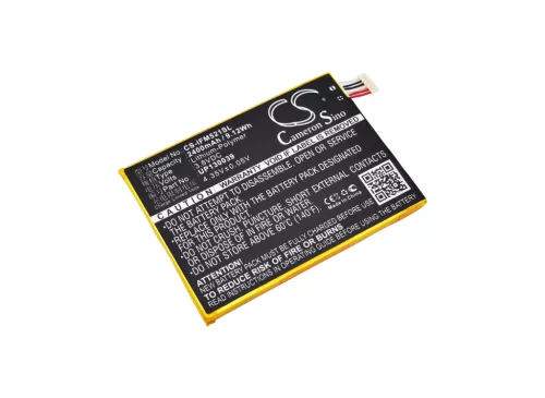 Infocus UP130039 helyettesítő mobiltelefon akkumulátor (Li-Polymer, 3.8V, 2400mAh / 9.12Wh) - Utángyártott