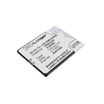   KAZAM KATV45-HSBH0014659 helyettesítő mobiltelefon akkumulátor (Li-ion, 3.7V, 1800mAh / 6.66Wh) - Utángyártott