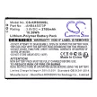 Konrow AHB445573P helyettesítő mobiltelefon akkumulátor (Li-Polymer, 3.8V, 2700mAh / 10.26Wh) - Utángyártott