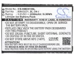 Kruger&Matz KM00231 helyettesítő mobiltelefon akkumulátor (Li-ion, 3.8V, 2200mAh / 8.36Wh) - Utángyártott