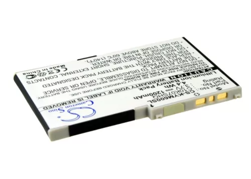 Kyocera SCP-36LBPS helyettesítő mobiltelefon akkumulátor (Li-ion, 3.7V, 1200mAh) - Utángyártott
