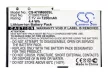 Kyocera SCP-36LBPS helyettesítő mobiltelefon akkumulátor (Li-ion, 3.7V, 1200mAh) - Utángyártott