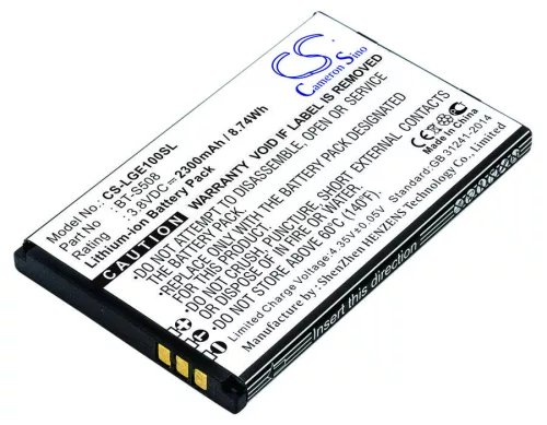Leagoo BT-S508 helyettesítő mobiltelefon akkumulátor (Li-ion, 3.8V, 2300mAh / 8.74Wh) - Utángyártott