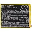 Lenovo LB003 helyettesítő mobiltelefon akkumulátor (Li-Polymer, 3.85V, 2900mAh / 11.17Wh) - Utángyártott