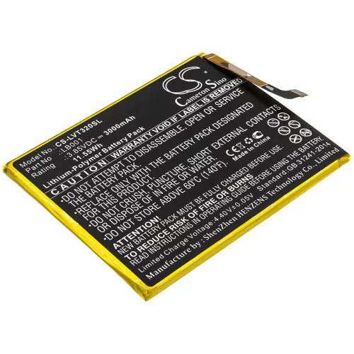 Lenovo LB001 helyettesítő mobiltelefon akkumulátor (Li-Polymer, 3.85V, 3000mAh / 11.55Wh) - Utángyártott