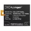 Lenovo L15D1P32 helyettesítő mobiltelefon akkumulátor (Li-Polymer, 3.8V, 4250mAh / 16.15Wh) - Utángyártott