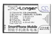Lenovo BL203, BL214 helyettesítő mobiltelefon akkumulátor (Li-ion, 3.7V, 1600mAh / 5.92Wh) - Utángyártott
