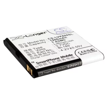   Lenovo BL189 helyettesítő mobiltelefon akkumulátor (Li-ion, 3.7V, 1900mAh / 7.03Wh) - Utángyártott