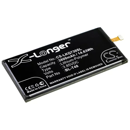 LG EAC64781301 helyettesítő mobiltelefon akkumulátor (Li-Polymer, 3.85V, 3800mAh / 14.63Wh) - Utángyártott