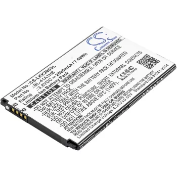   LG EAC63319901 helyettesítő mobiltelefon akkumulátor (Li-ion, 3.8V, 2000mAh / 7.60Wh) - Utángyártott