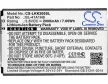 LG EAC63319901 helyettesítő mobiltelefon akkumulátor (Li-ion, 3.8V, 2000mAh / 7.60Wh) - Utángyártott